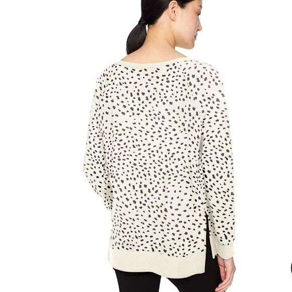 Daily Ritual Women's Oversized Terry Cotton Modal High-Low Sweatshirt size XL - Picture 3 of 9